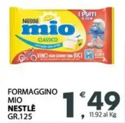 Despar Formaggino mio NESTLE offerta
