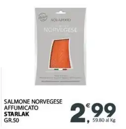 Despar Salmone norvegese affumicato STARLAK offerta