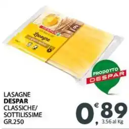Despar Lasagne DESPAR offerta