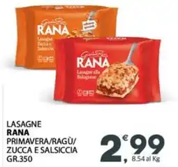Despar Lasagne RANA offerta