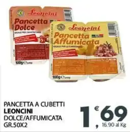 Despar Pancetta a cubetti LEONCINI offerta