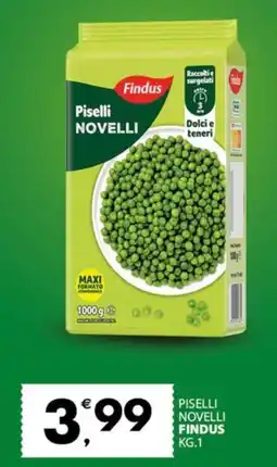 Despar Piselli novelli FINDUS offerta