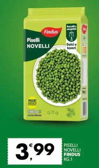 Despar Piselli novelli FINDUS offerta