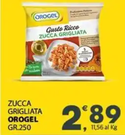 Despar Zucca grigliata OROGEL offerta