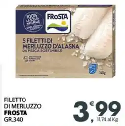 Despar Filetto di merluzzo FROSTA offerta