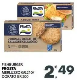 Despar Fishburger FROSTA offerta