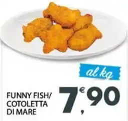 Despar Funny fish/ cotoletta di mare offerta