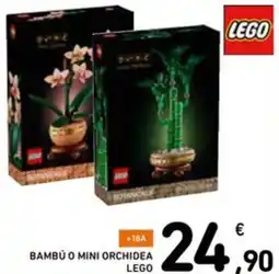 Spazio Conad Bambú o mini orchidea LEGO offerta