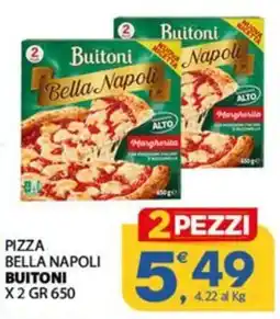 Despar Pizza bella napoli BUITONI x2 offerta
