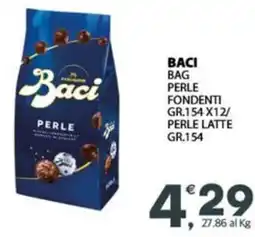 Despar Baci bag perle fondenti - perle latte offerta