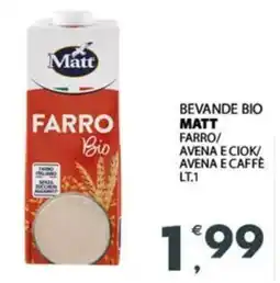Despar Bevande bio MATT offerta