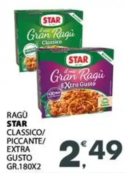 Despar Ragù STAR offerta