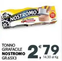 Despar Tonno girafacile NOSTROMO offerta