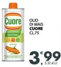 Despar Olio di mais CUORE offerta