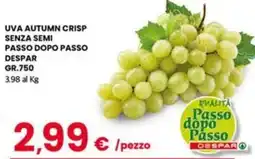 Despar Uva autumn crisp senza semi passo dopo passo DESPAR offerta
