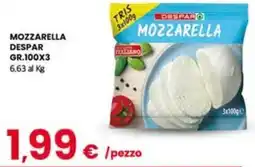 Despar Mozzarella DESPAR offerta