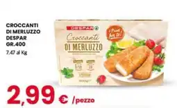 Despar Croccanti di merluzzo DESPAR offerta