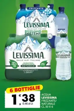 Despar Acqua levissima frizzante/ naturale offerta