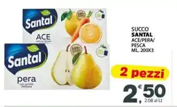 Despar Succo SANTAL offerta