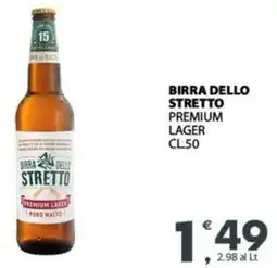 Despar Birra dello stretto premium lager offerta