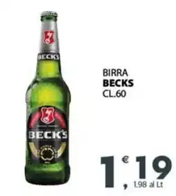 Despar Birra BECKS offerta