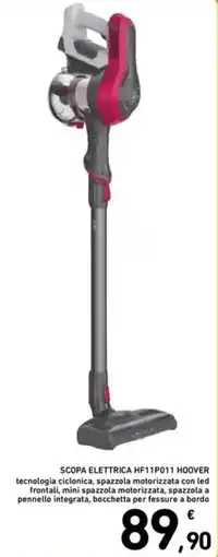 Spazio Conad Scopa elettrica hf11p011 HOOVER offerta