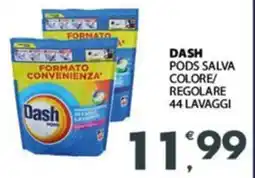 Despar Dash pods salva colore/ regolare offerta