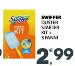 Despar Swiffer duster starter kit + 3 panni offerta