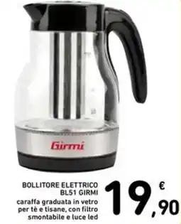 Spazio Conad BOLLITORE ELETTRICO BL51 GIRMI offerta