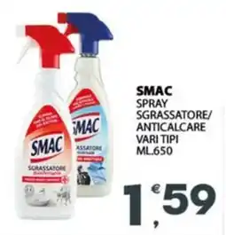 Despar Smac spray sgrassatore/ anticalcare offerta