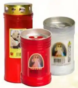 Spazio Conad Lumino votivo T30 plastica T40 bianco o rosso offerta