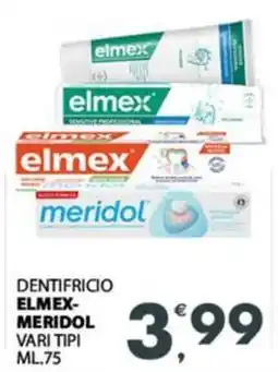 Despar Dentifricio ELMEX- MERIDOL offerta