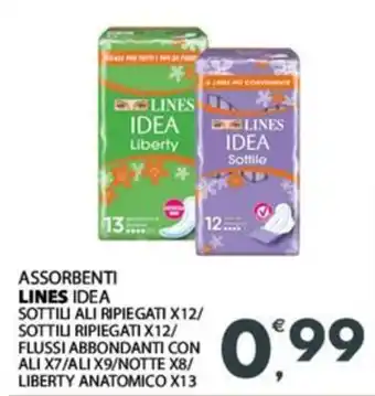 Despar Assorbenti LINES IDEA offerta