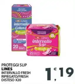 Despar Proteggi slip LINES offerta