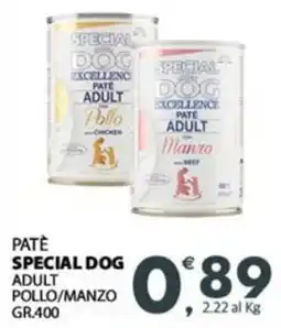 Despar Patè SPECIAL DOG offerta