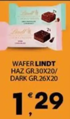 Despar Wafer haz dark LINDT offerta