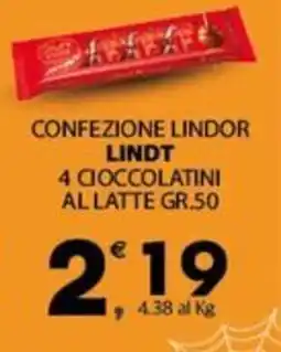 Despar Confezione lindor LINDT offerta