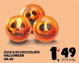 Despar Zucca di cioccolato halloween offerta