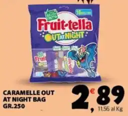 Despar Caramelle out at night bag Fruit-tella offerta