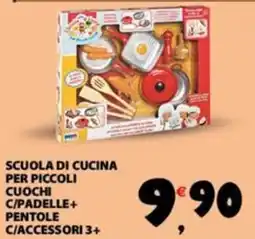 Despar Scuola di cucina per piccoli cuochi c/padelle+ pentole c/accessori 3+ offerta