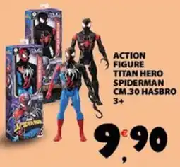 Despar Action figure titan hero spiderman cm.30 gasbro 3+ offerta