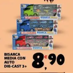 Despar Bisarca media con auto die-cast 3+ offerta
