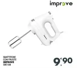 Despar SBATTITORE CON FRUSTE IMPROVE SBE108 offerta