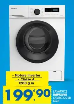 Despar LAVATRICE IMPROVE LAV180222VB offerta