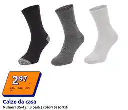 Action Calze da casa offerta