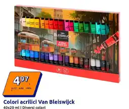 Action Colori acrilici Van Bleiswijck offerta