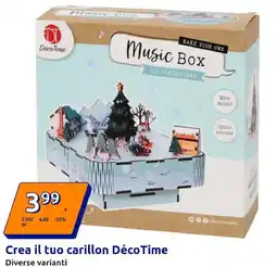 Action Crea il tuo carillon Déco Time offerta