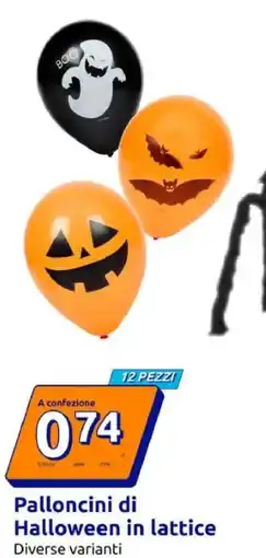 Action Palloncini di Halloween in lattice offerta