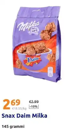 Action Snax Daim MILKA offerta