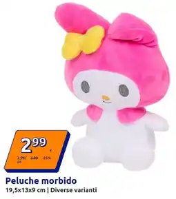 Action Peluche morbido offerta